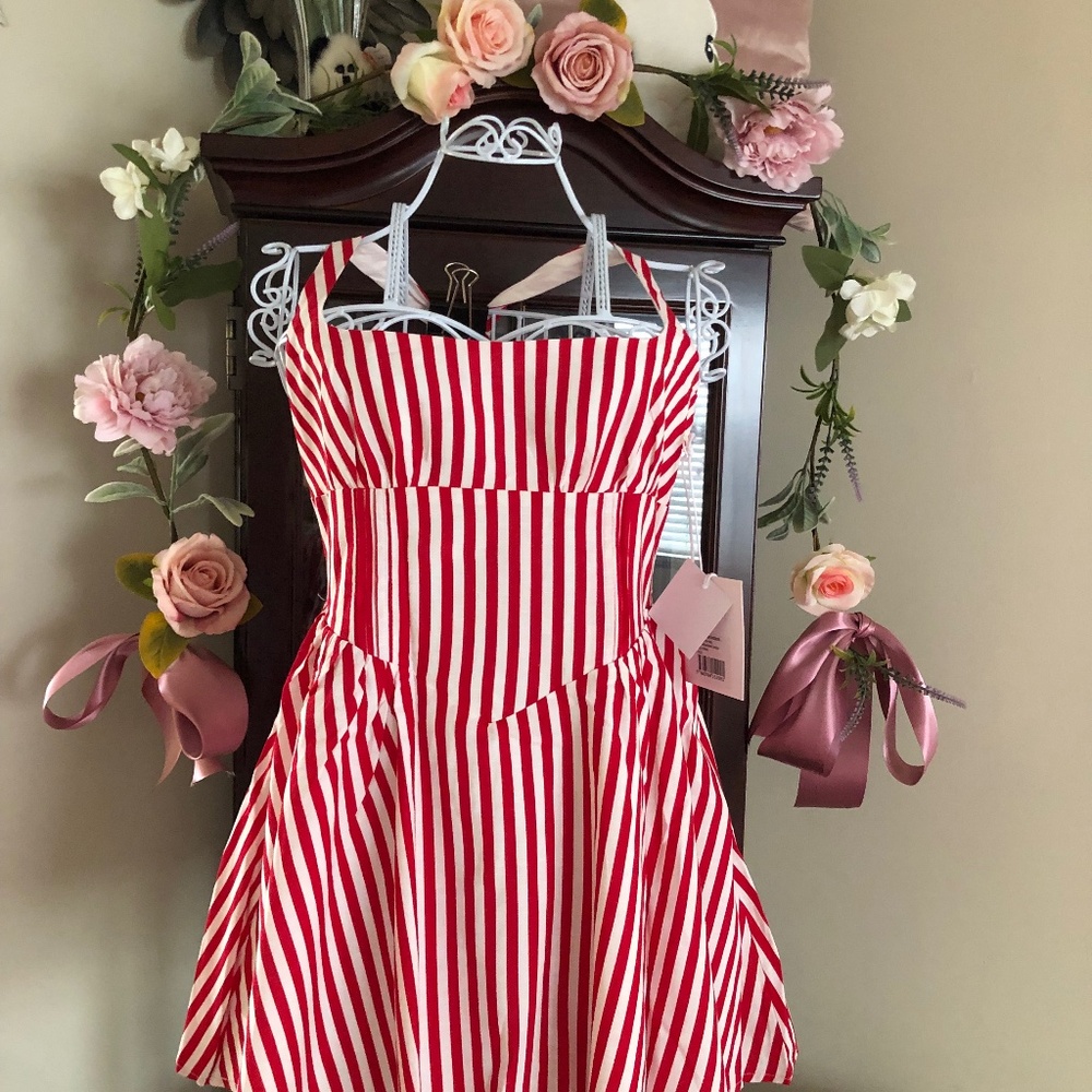 Just in from REVOLVE The  Seven Wonders Calianna Dress in Red Stripe